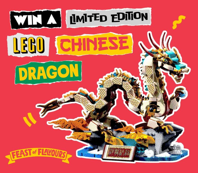 Win a limited edition Lego Chinese Dragon