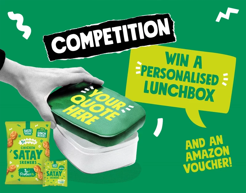 Taste Original - Original Bites February 2025: Competition! Win a personalised Taste Original lunchbox